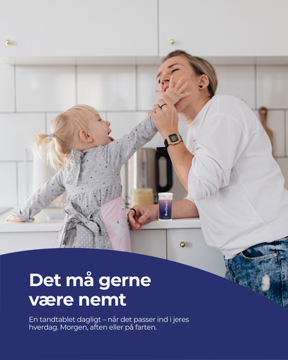 Tandtablet med mælkesyrebakterier samt L-arginin til tænder og mund – CariGuard (30stk)